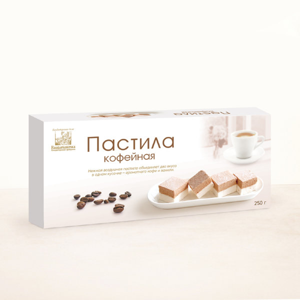 №2 Пастила  250г кофейная  в Урае