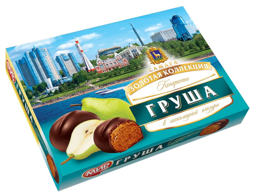  КФ МИР Груша в шоколадной глазури 160г  в Урае