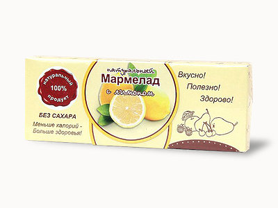 №2 Мармелад натуральный "Лимон" 140г в Урае