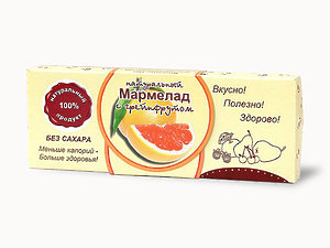  Мармелад натуральный "Грейпфрут" 140г в Урае