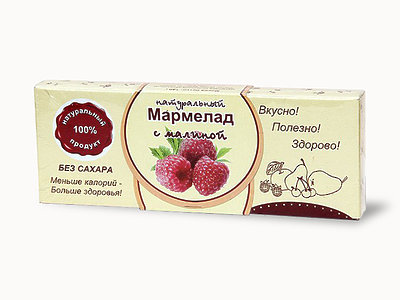  Мармелад натуральный "Малина" 140г в Урае