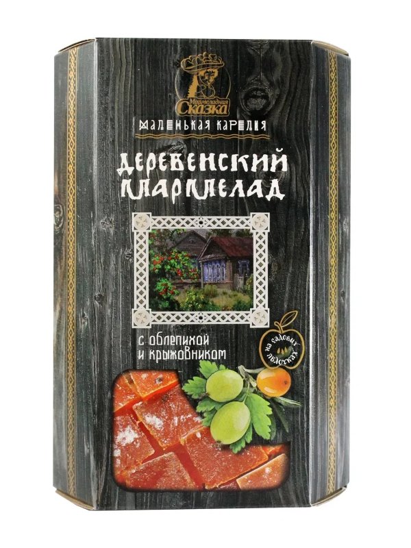 №2 Мармелад деревенский "С крыжовником и облепихой" 300г в Урае