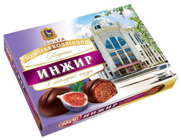 №2 КФ МИР Инжир в шоколадной глазури 160г в Урае